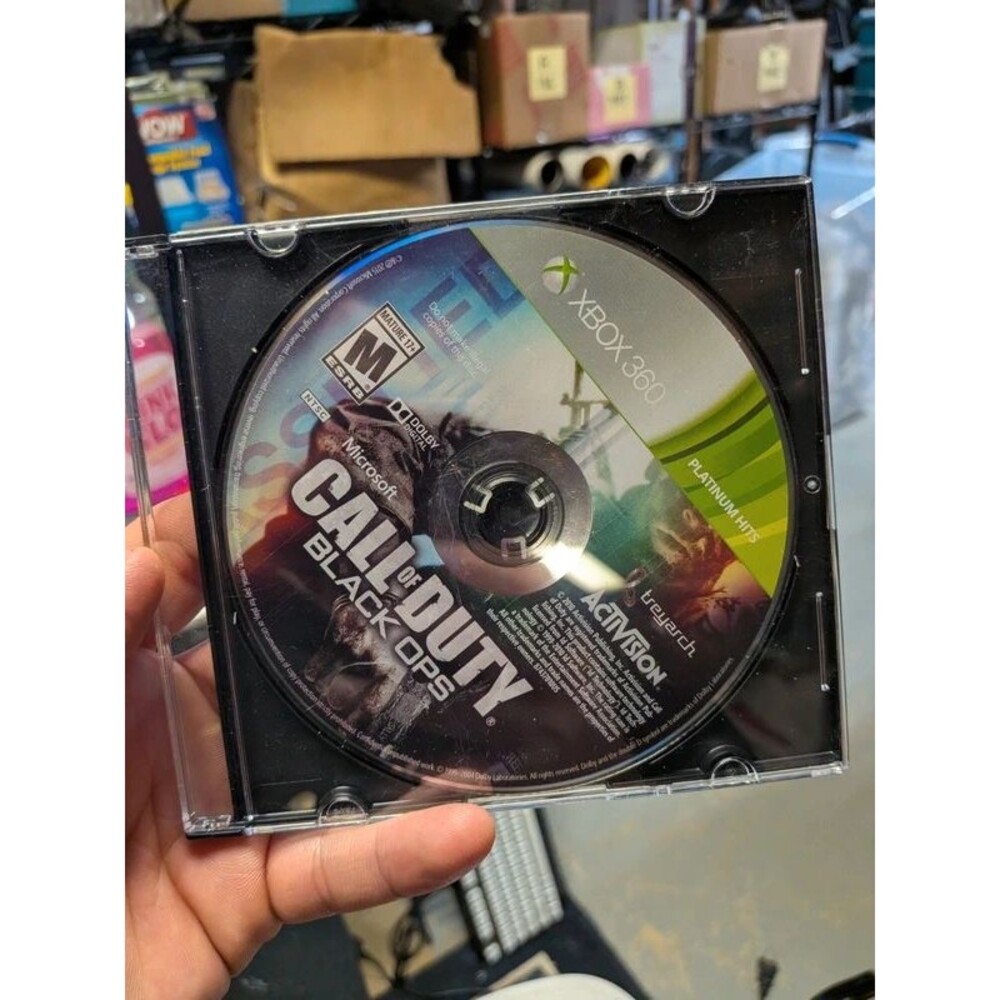 Tested call of duty Black ops Xbox 360